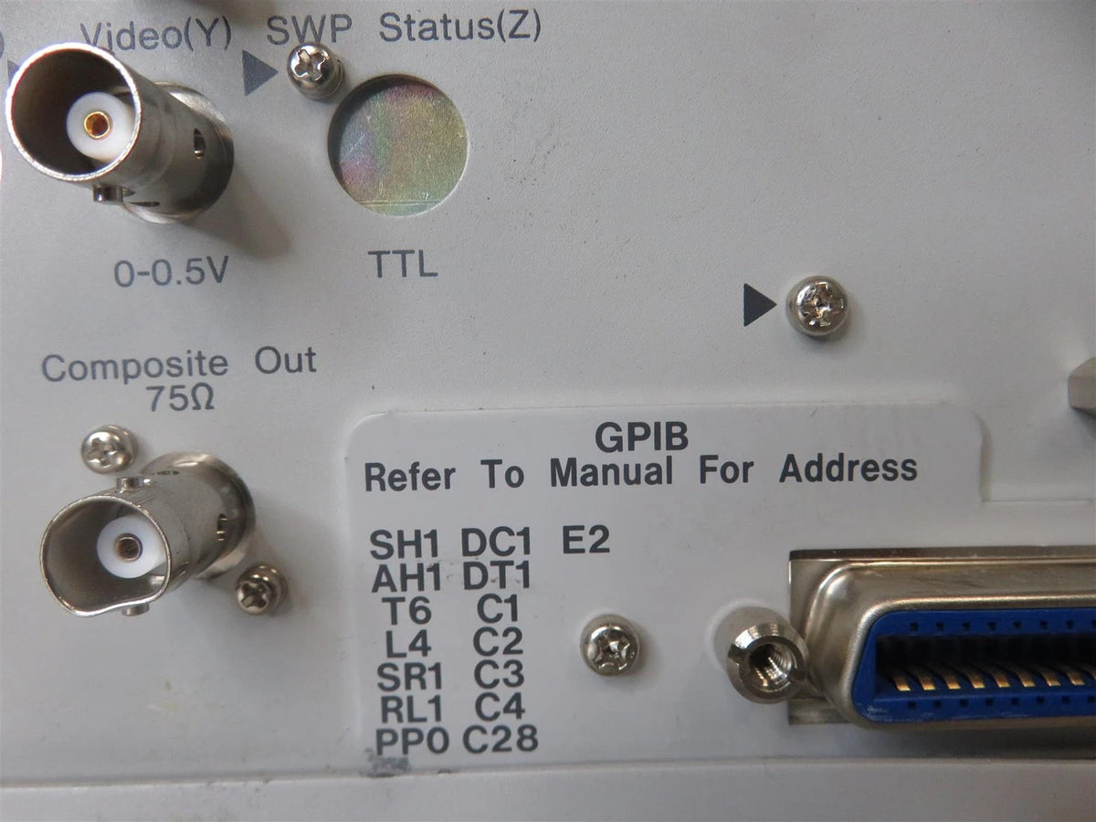 Anritsu MS2661N Spectrum Analyzer 100Hz - 3GHz - Free Shipping