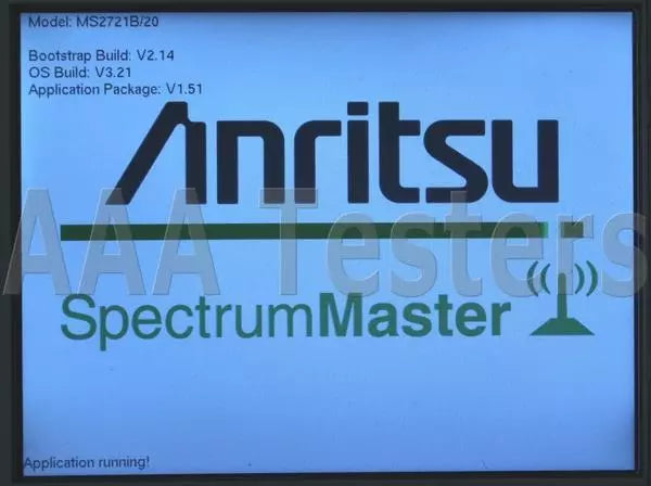 Anritsu MS2721B HandHeld Spectrum Master Analyzer w/ Tracking Generator MS2721