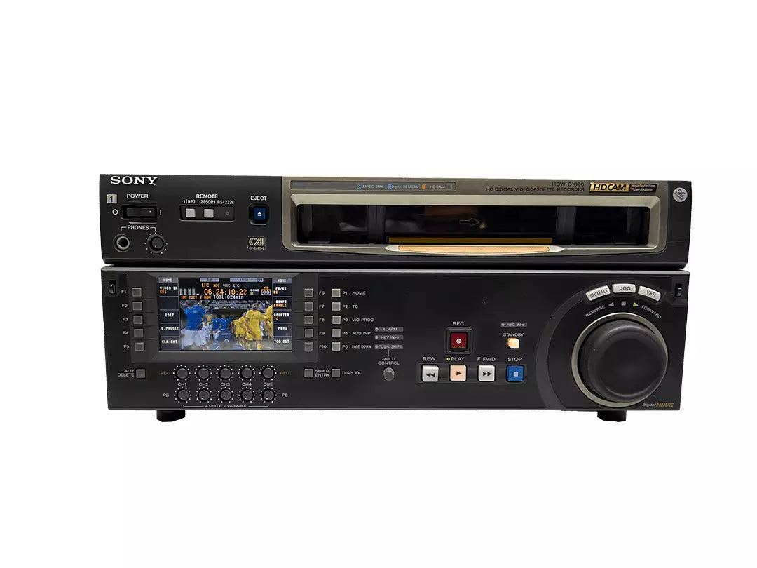 SONY HDW-D1800 HDCAM Studio Editing Recorder