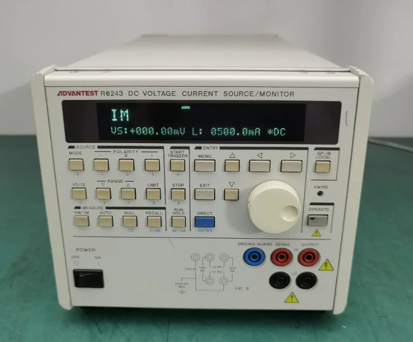 ADCMT/ADVANTEST R6243/6244用 VFDパネル ASSY Advantest R6243 Standard Power Supply Unit - Reliable & High
