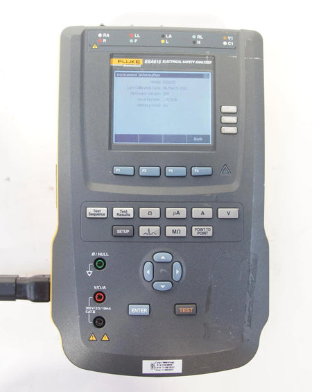 Fluke Biomedical ESA615 ECG Simulator / Electrical Safety Analyzer 115V