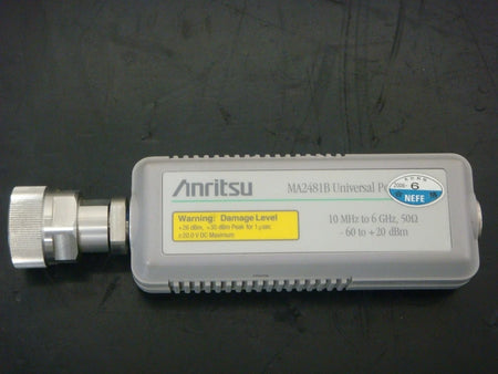ANRITSU MA2481B /01 10MHz-6GHz -60-+20dBm Universal Power Sensor