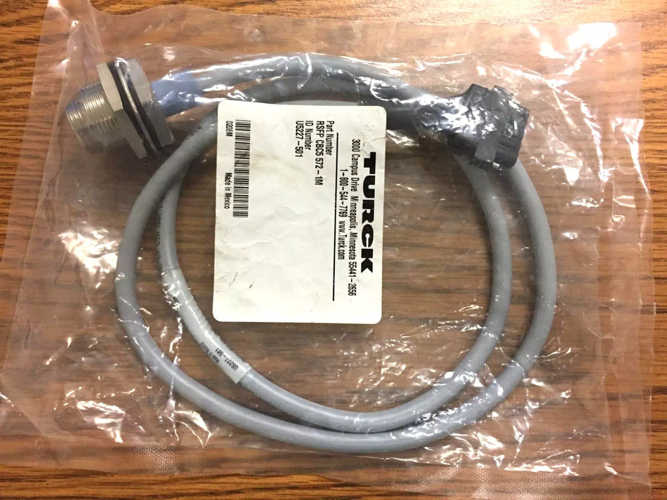 Turck RSFP CBC5 572-1M Cordset Cable 1 Meter U5227-501