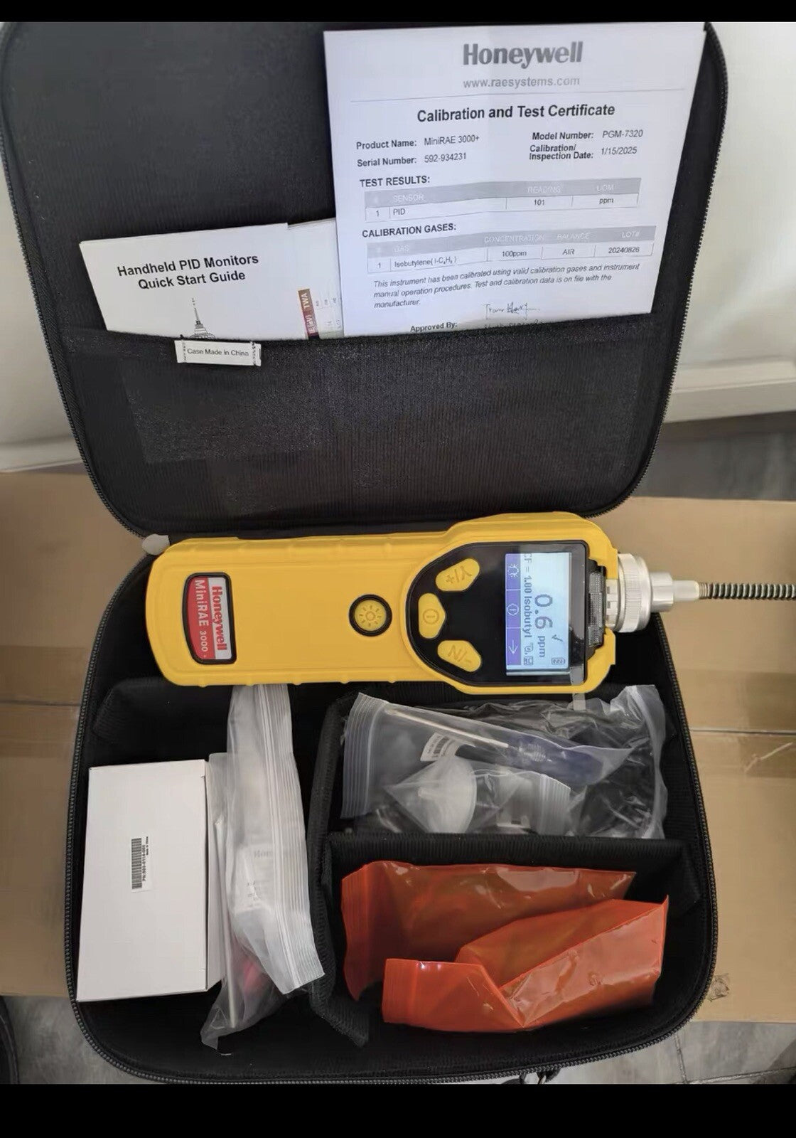 Honeywell Rae Systems MiniRAE 3000 New PGM-7320 Portable VOC Monitor