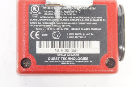3M QUEST NoisePro DL Personal Noise Dosimeter NP-DL