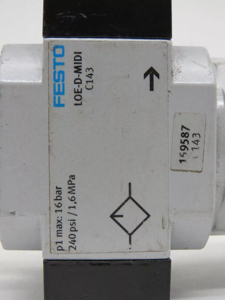 Festo LOE-D-MIDI AirLine Lubricator 0-16 BAR