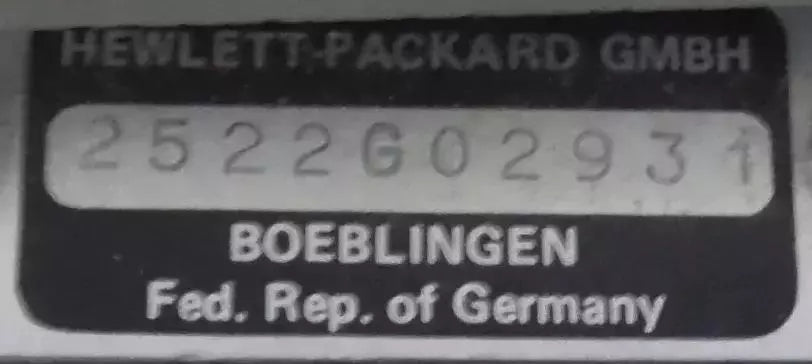 HP 8112A Pulse Generator 50MHz for Precision Signal Generation