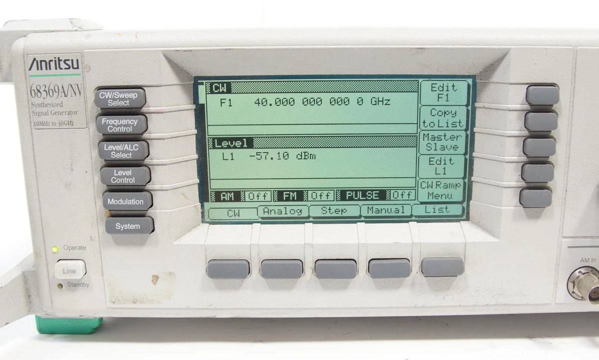 Anritsu 68369B 10 MHz to 40 GHz Synthesized Signal Generator