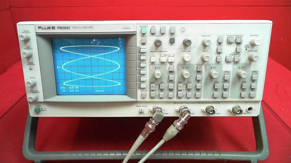 Fluke PM3092 200MHz Oscilloscope AS-IS