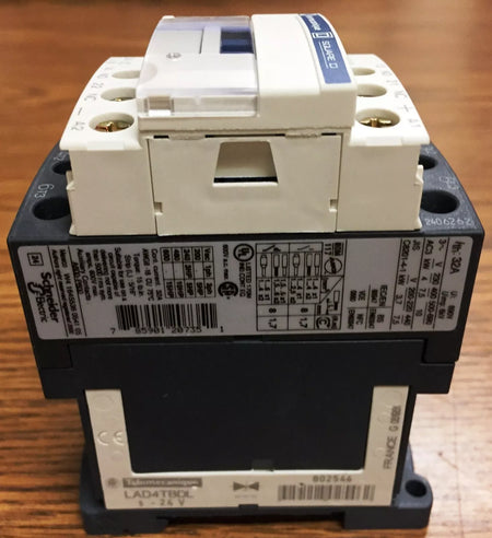 Schneider Telemecanique LC1D18BL Contactor - 3P 32A 460V DIN Rail