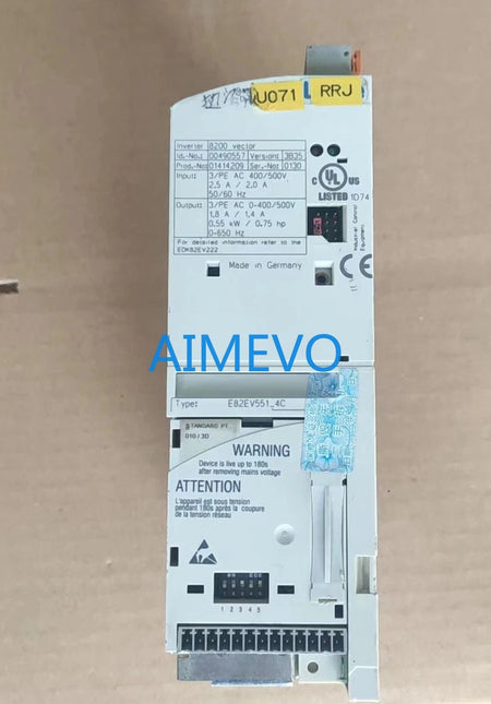 Lenze E82EV551_4C 0.55KW 8200 Used Product