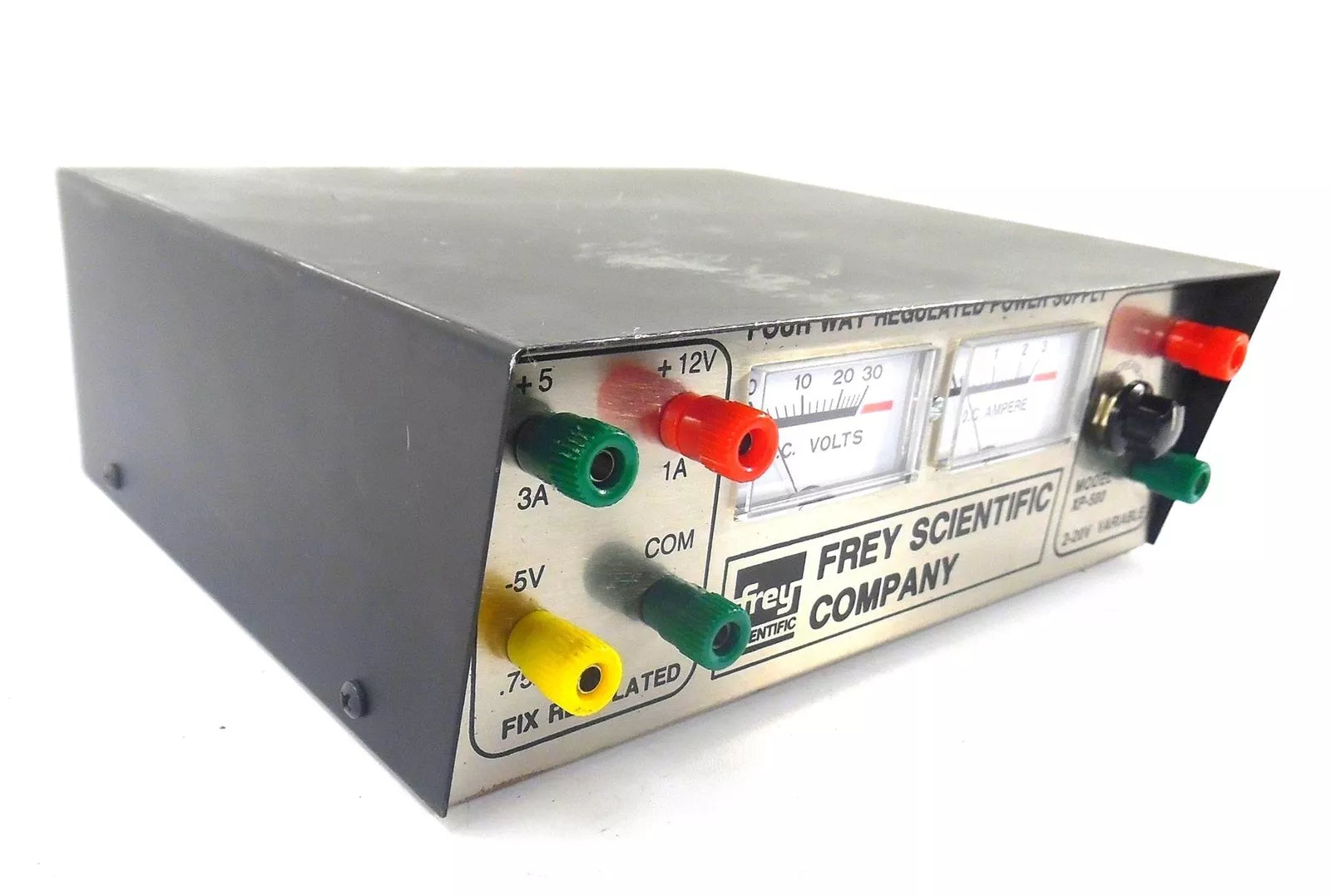 Vintage Frey Scientific Company XP-580 Regulated Power Supply