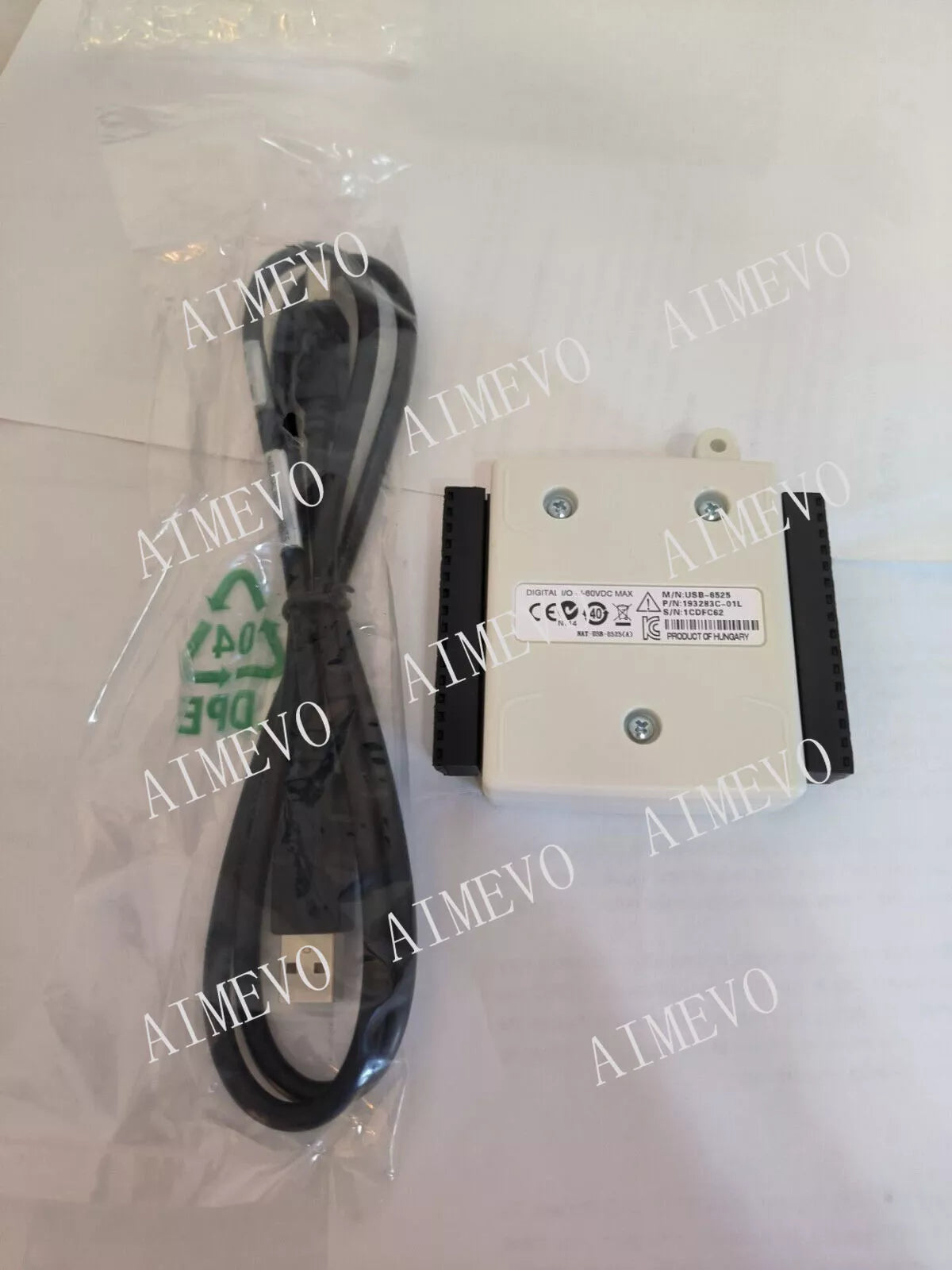 National Instruments USB-6525 Digital I/O / Relay Card, 8ch SSR 8ch NI USB6525 - XG eqpt