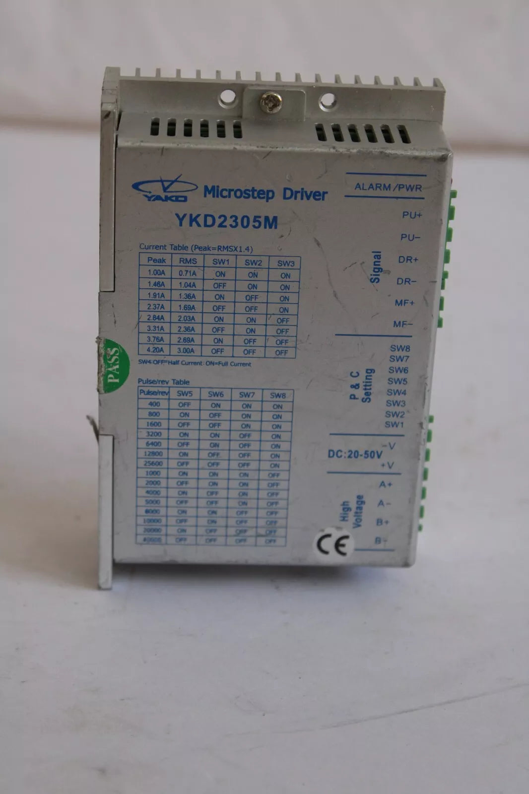 YAKO YKD2305M Microstep Driver 32-bit DSP Control for Precision Motion Control