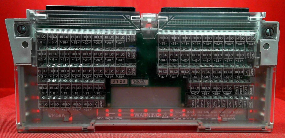 HP Agilent Keysight E1459-60000 VXI Connector Block for HP E1459A 64 Ch