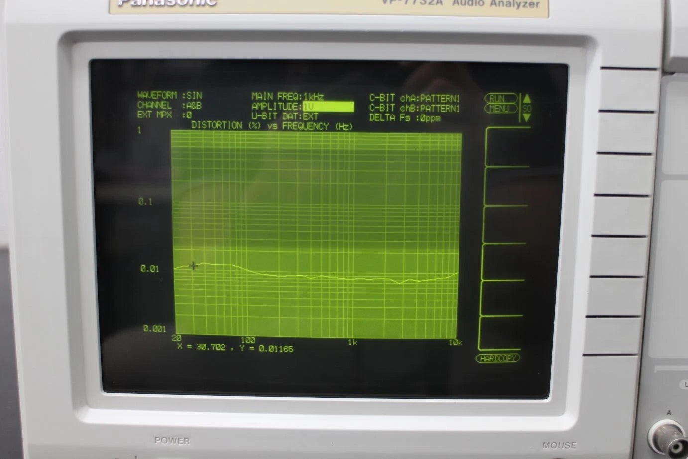 Panasonic VP-7732A Digital Audio Analyzer