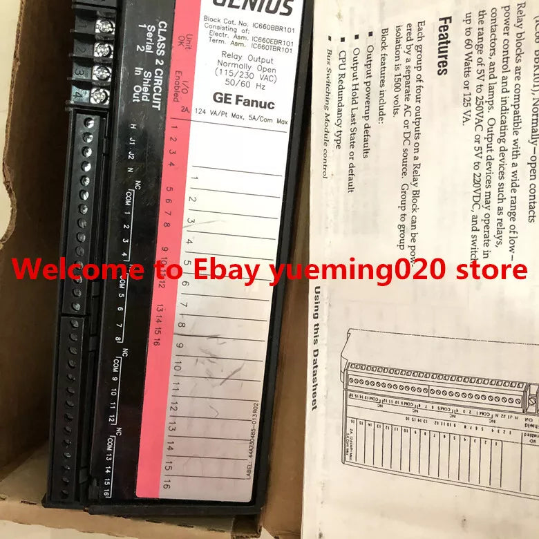 IC660BBR101 IC660BBR101M IC660EBR101 IC660TBR101 PLC module