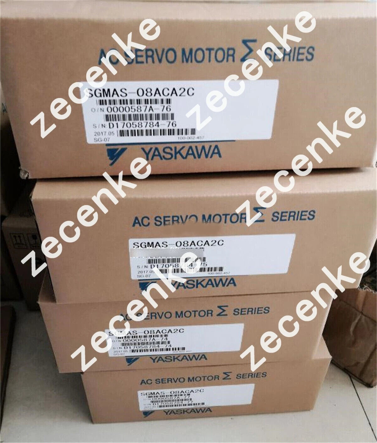 Yaskawa SGMAS-08ACA2C Servo Motor SGMAS08ACA2C