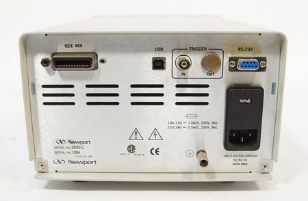 Newport 2930C Dual Channel Fiber Optic Power Meter