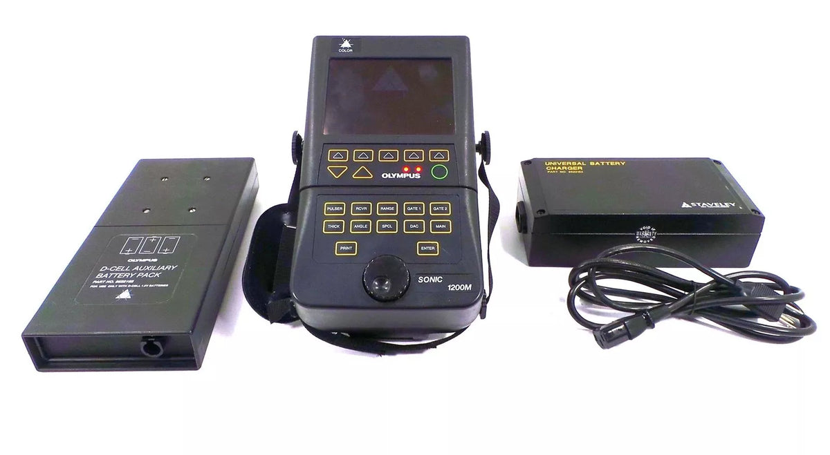 Olympus Sonic 1200M Ultrasonic Flaw Detector NDT