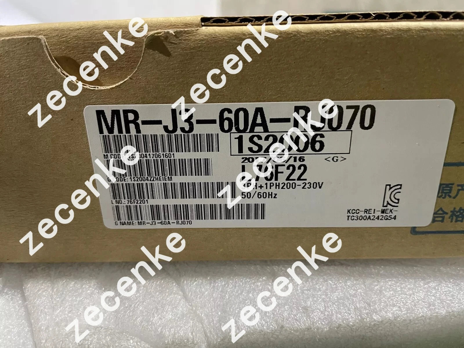 Mitsubishi MR-J3-60A-RJ070 Servo Drive MRJ360ARJ070