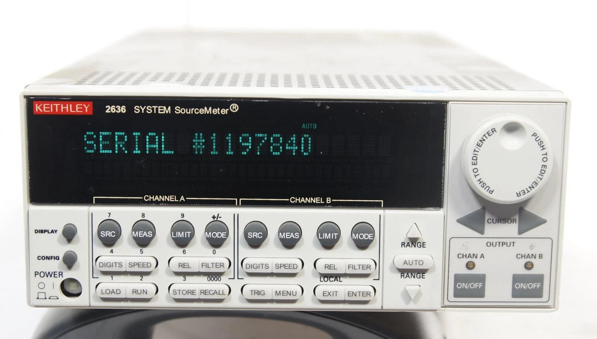 Keithley 2636 Dual Channel SYSTEM Source Meter