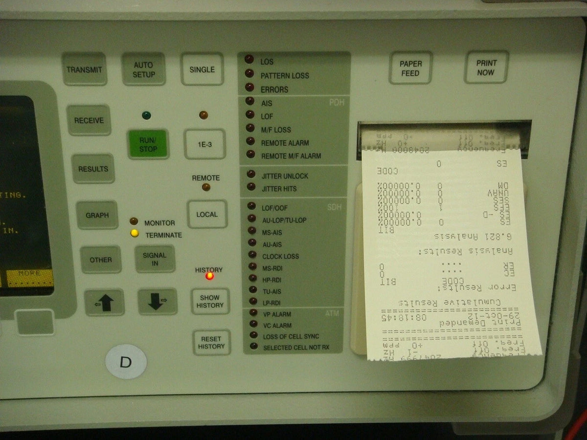 HP 37717B UH3/UKK/A3D PDH Test Set