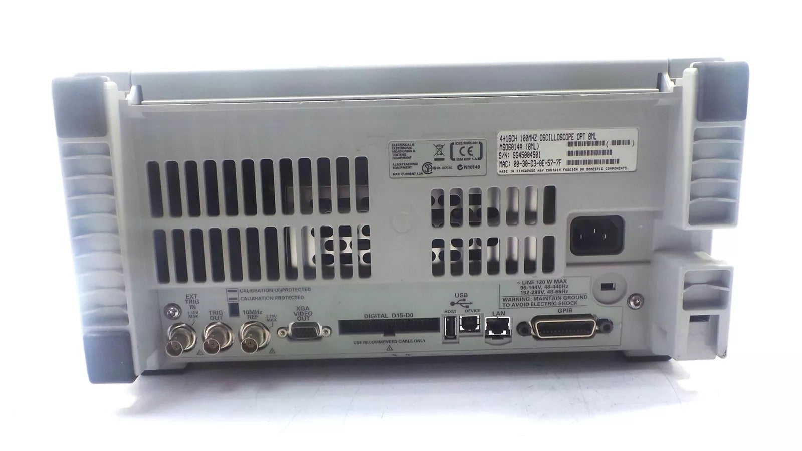 Agilent Technologies MSO6014A 100MHz Oscilloscope - Advanced Digital Testing Tool