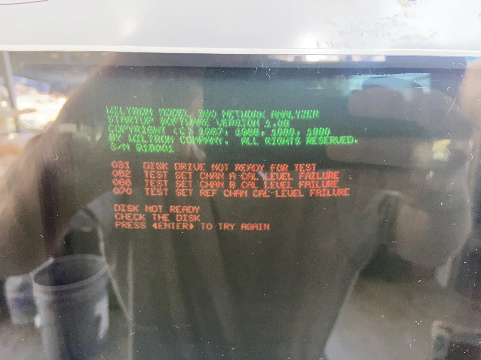 Wiltron  Anritsu 360 10 Mhz-40 Ghz Vna  System: Source,active Test Set, Vna Head