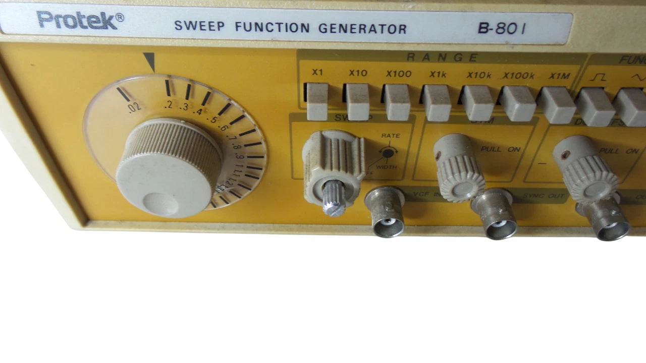 Lot of 2 Protek B-801 Sweep Function Generator