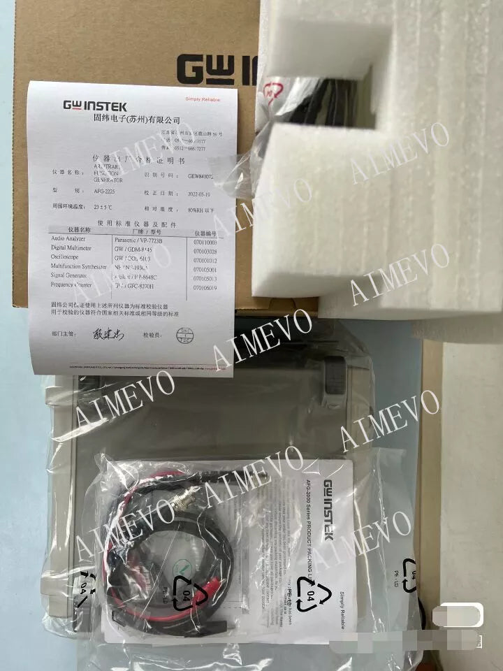 GWINSTEK AFG-2225 ARBITRARY FNCTION GENERATOR AFG2225