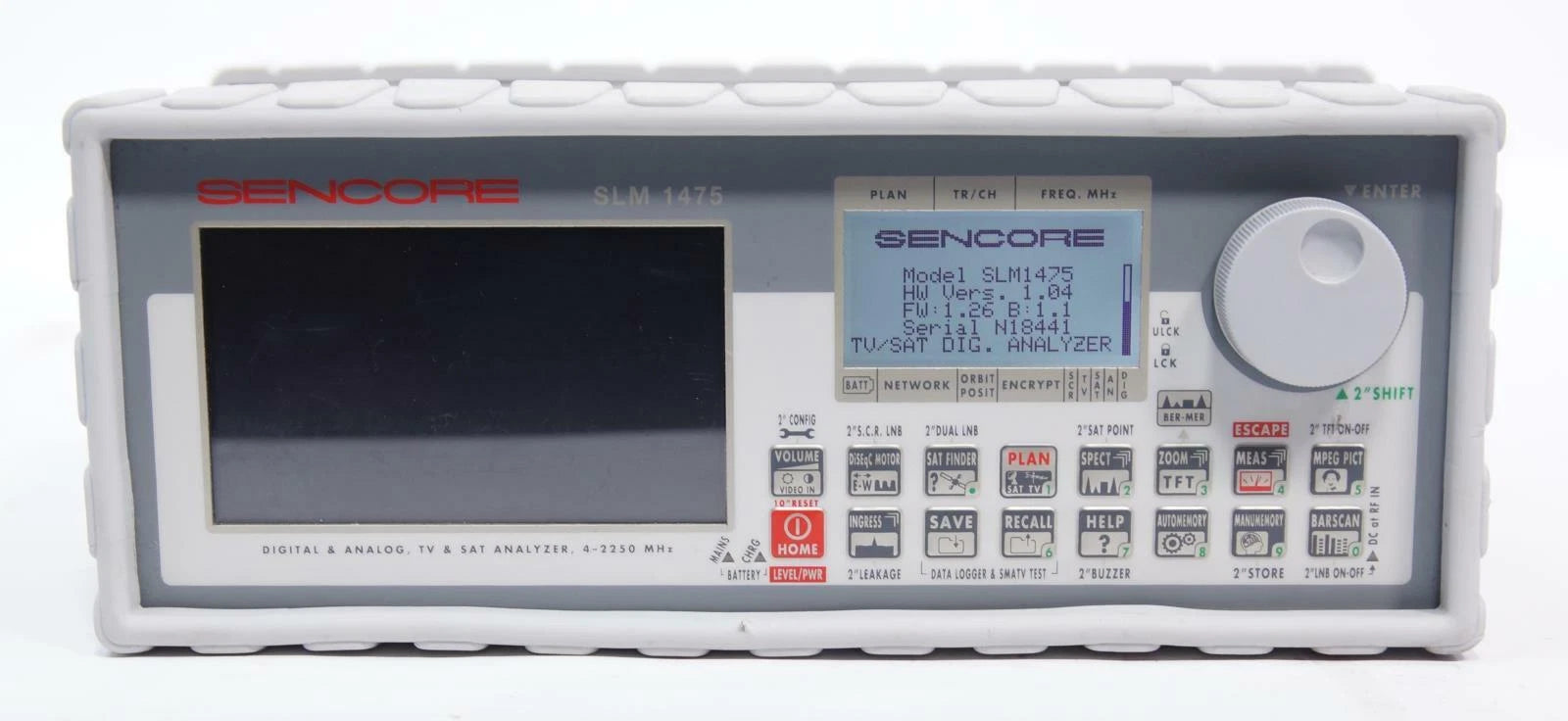 Sencore SLM1475 Digital & Analog TV and SAT Analyzer 4-2250 MHz