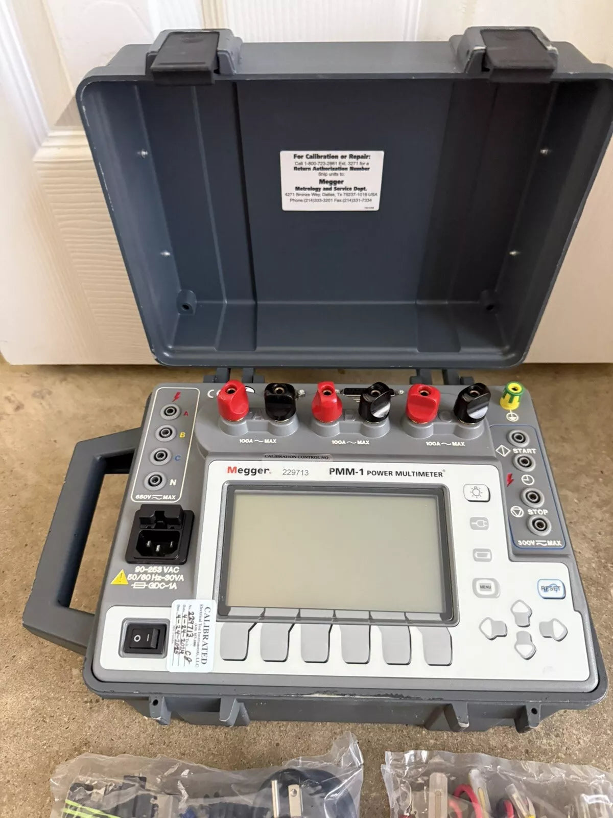 MEGGER AVO PMM-1 Power Multimeter (Calibrated 2025)