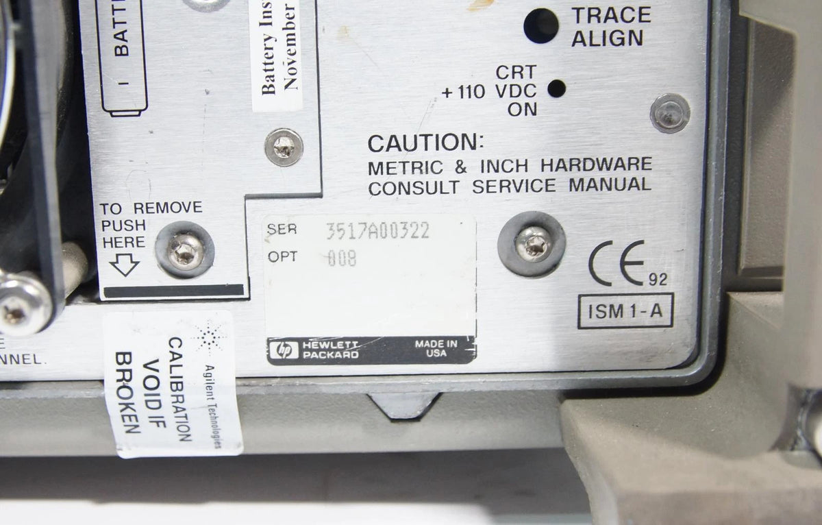 HP / Agilent 8565E Spectrum Analyzer 9KHz to 50GHz