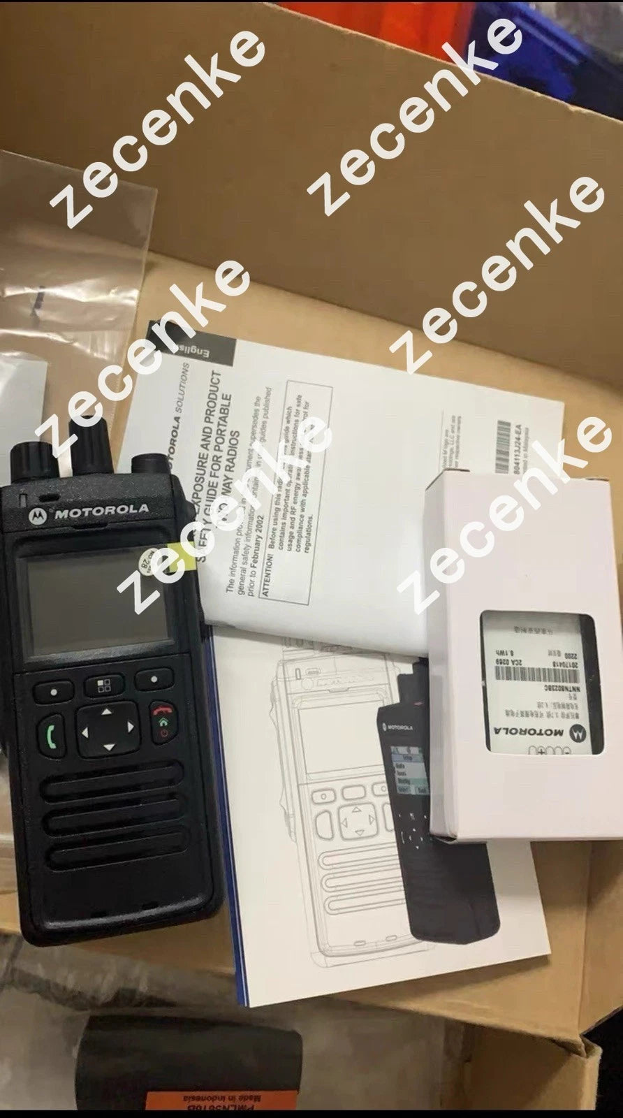 Motorola MTP3250 Two-Way Radio with LCD Display