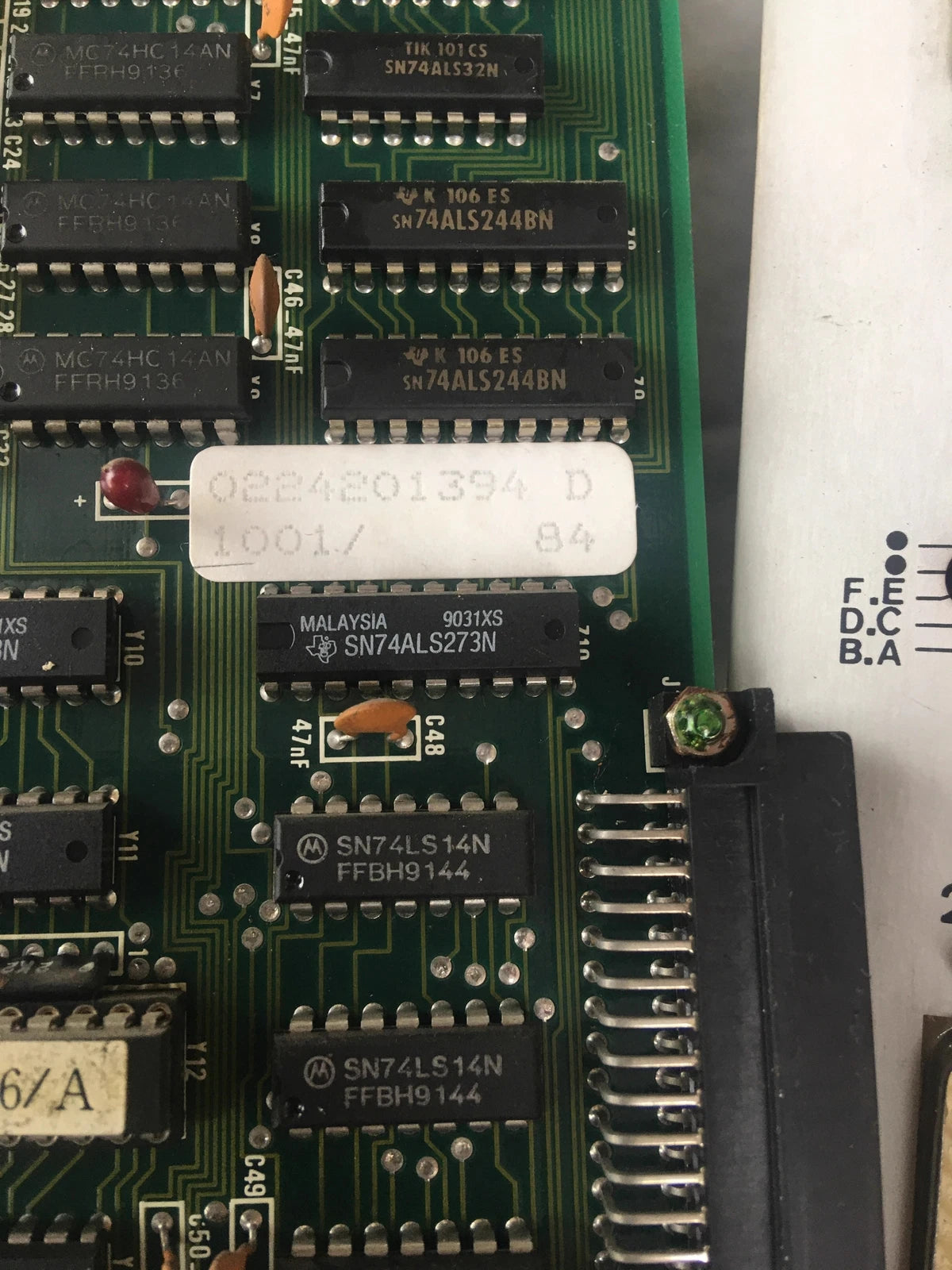 NUM 0204201394-D / 0204201394D Used Tested Cleaned