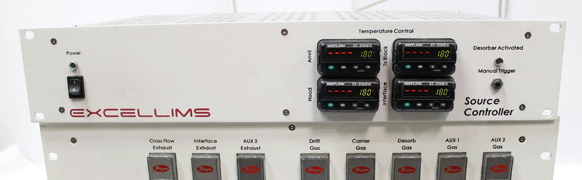 Lot of EXCELLIMS UIMSC-2 / Source Controller / Gas Controller