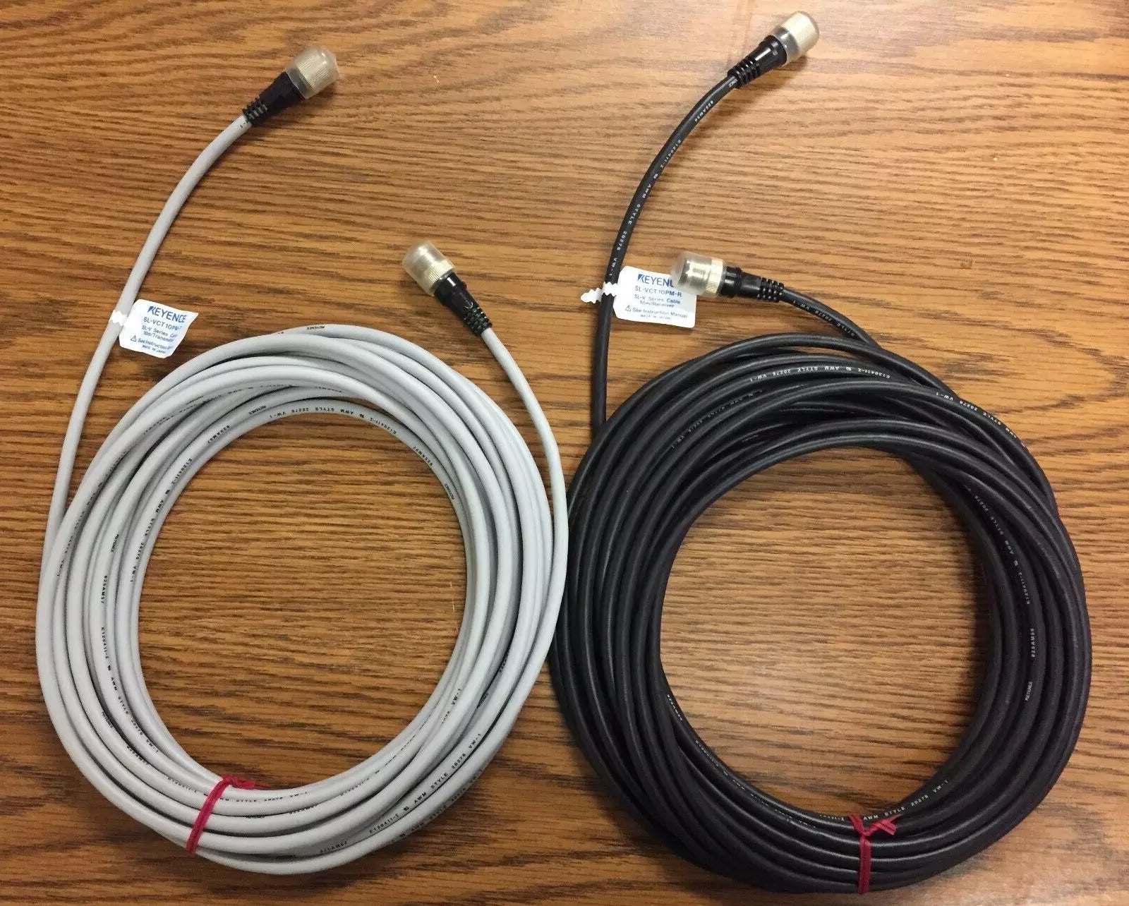 Keyence SL-VCT10PM-T 10M Transmitter & SL-VCT10PM-R 10M Receiver Safety Light Curtain