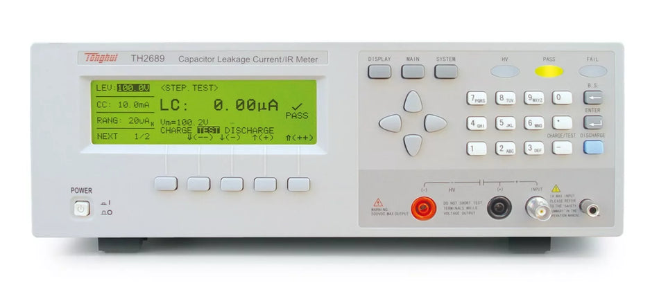 Tonghui TH2689A Capacitor Leakage Current and Insulation Resistance