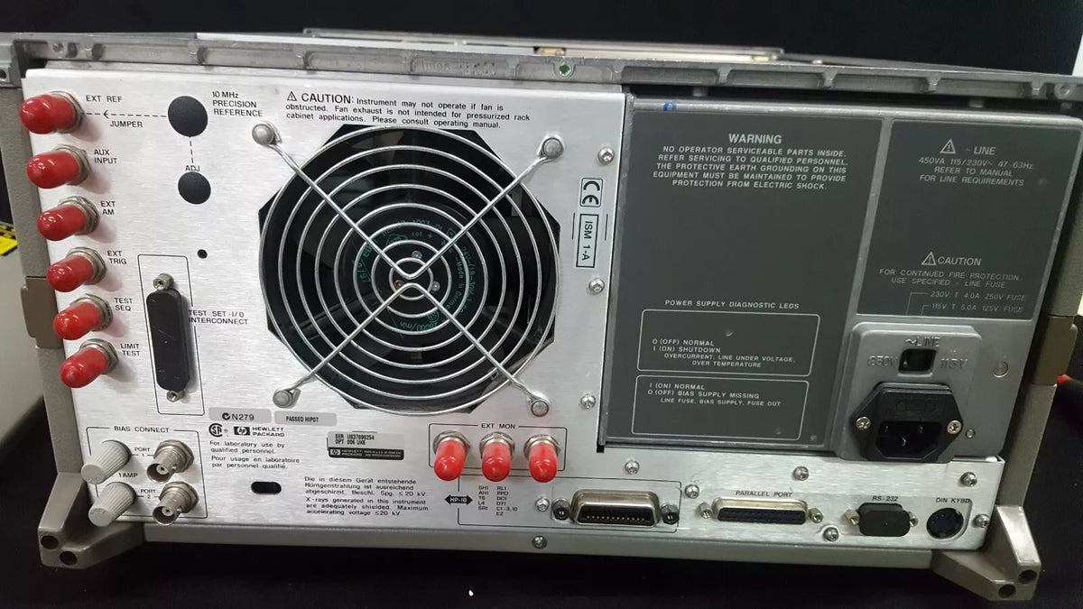 HP/Agilent 8702D OPT 006 Lightwave Communication Analyzer (AS-IS)