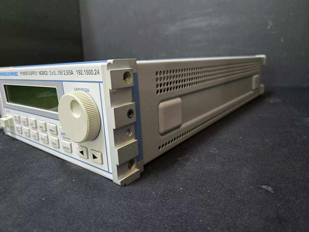 R&S NGMO2 Dual-Channel Analyzer/Power Supply 15V 2.5(5)A (0658)