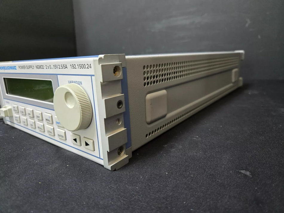 R&S NGMO2 Dual-Channel Analyzer/Power Supply 15V 2.5(5)A (0658)