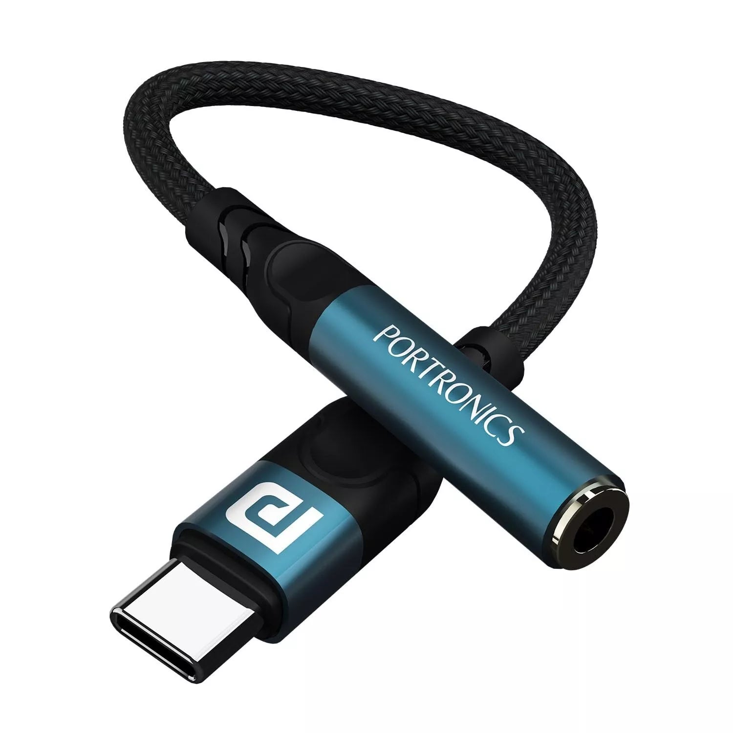 Portronics iKonnect C Pro Type-C to 3.5mm DAC Adapter for iPhone 15, Galaxy S23