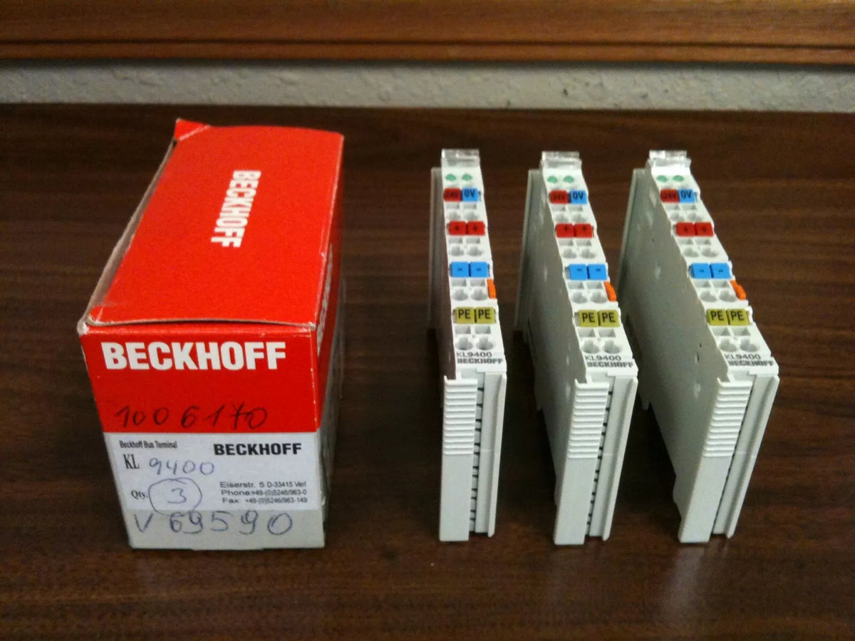 Beckhoff KL9400 Power Supply Unit Terminal for K-bus