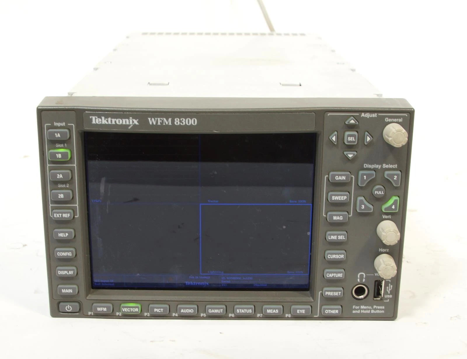 Tektronix WFM8300 Waveform Monitor With 3G SIM 3G-Gen AD AVD DAT 3D LOUD Options