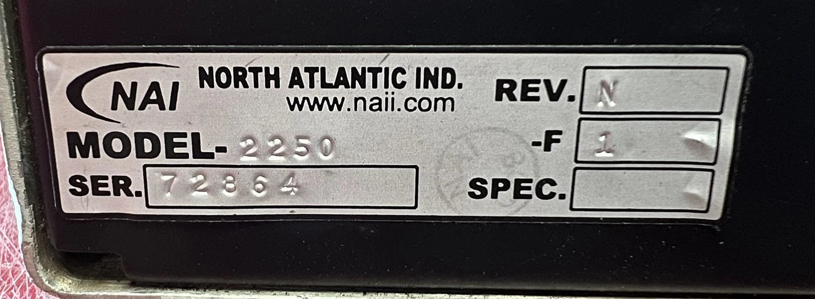 North Atlantic 2250 Phase Angle Voltmeter, SN 72864