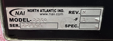North Atlantic 2250 Phase Angle Voltmeter, SN 72864