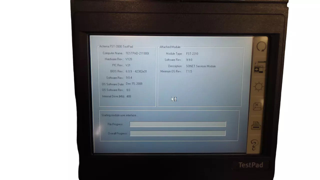 Acterna JDSU FST-2310 TestPad - Portable Test Equipment