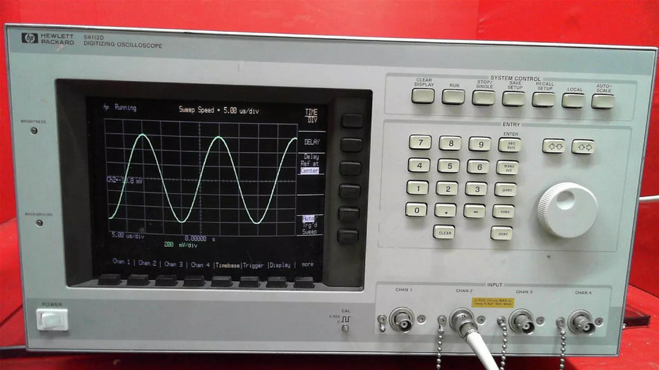 Hp/Agilent 54112D Digitizing Oscilloscope *For Parts Or Repair* AT4629