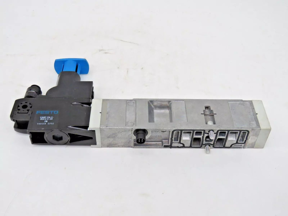 Festo VABF-S4-1-R3C2-C-10 ZB Solenoid Valve Regulator Plate VABF Series 26MM